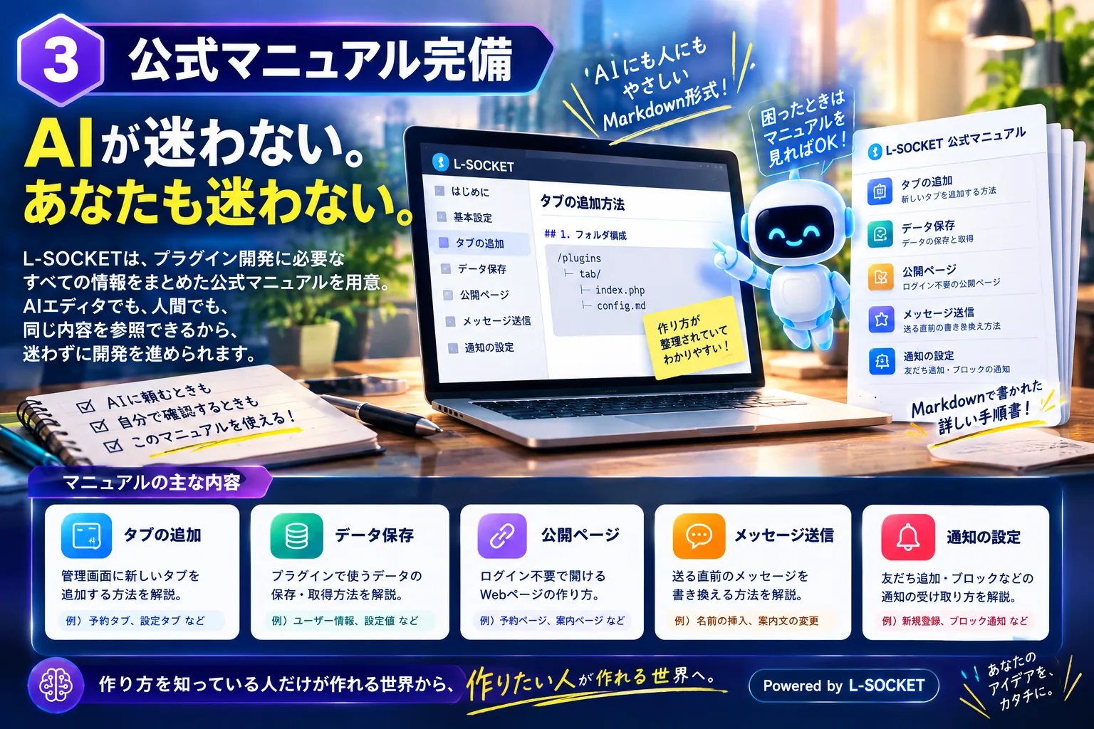 L-SOCKET 機能3 公式マニュアル完備